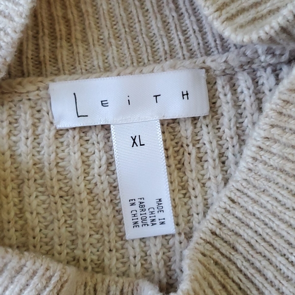 Leith Balloon Sleeve Sweater Like New Sz XL - Picture 5 of 6